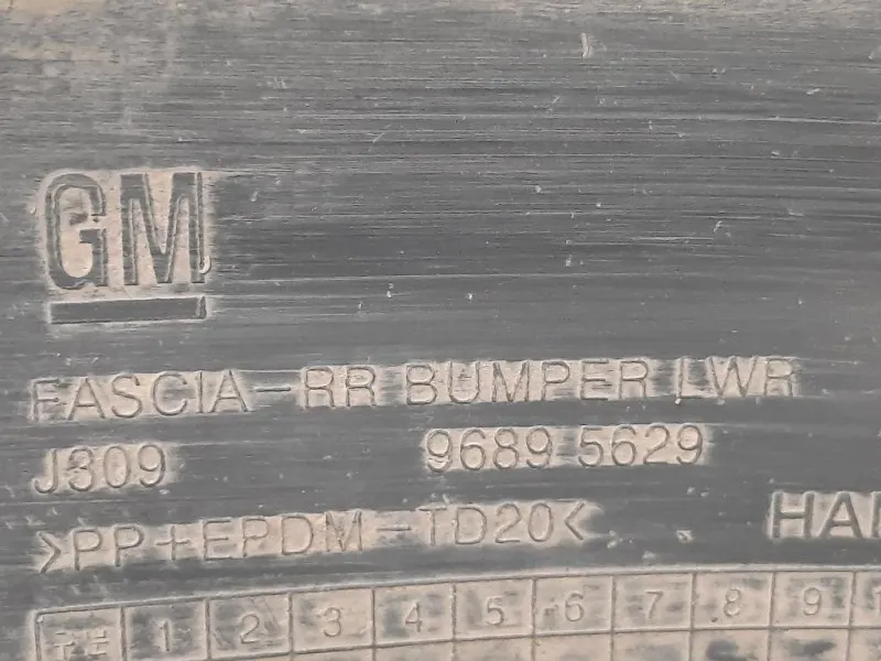 Paraurti POST 96895652 Chevrolet Orlando 2011