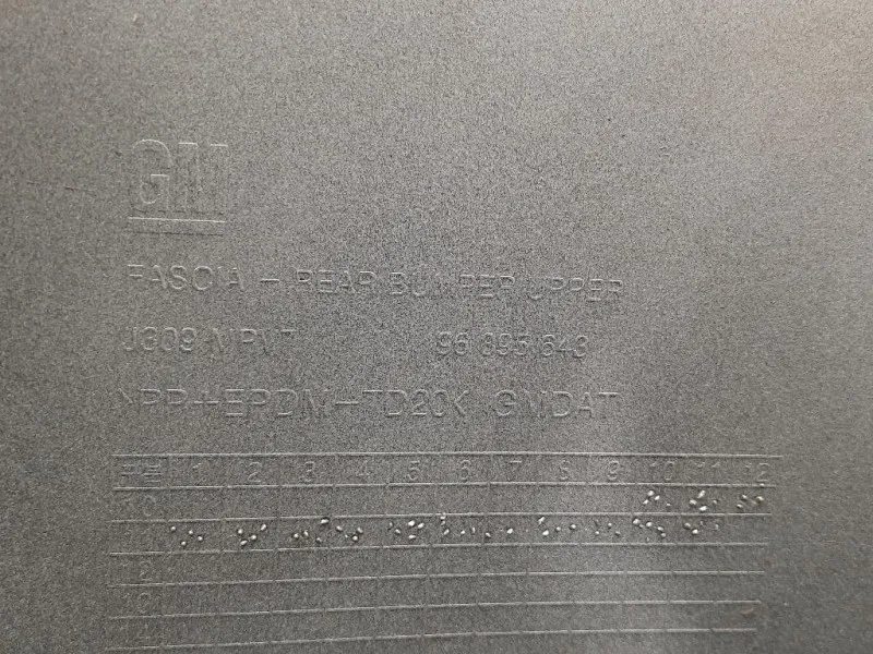 Paraurti POST 96895648 Chevrolet Orlando 2011