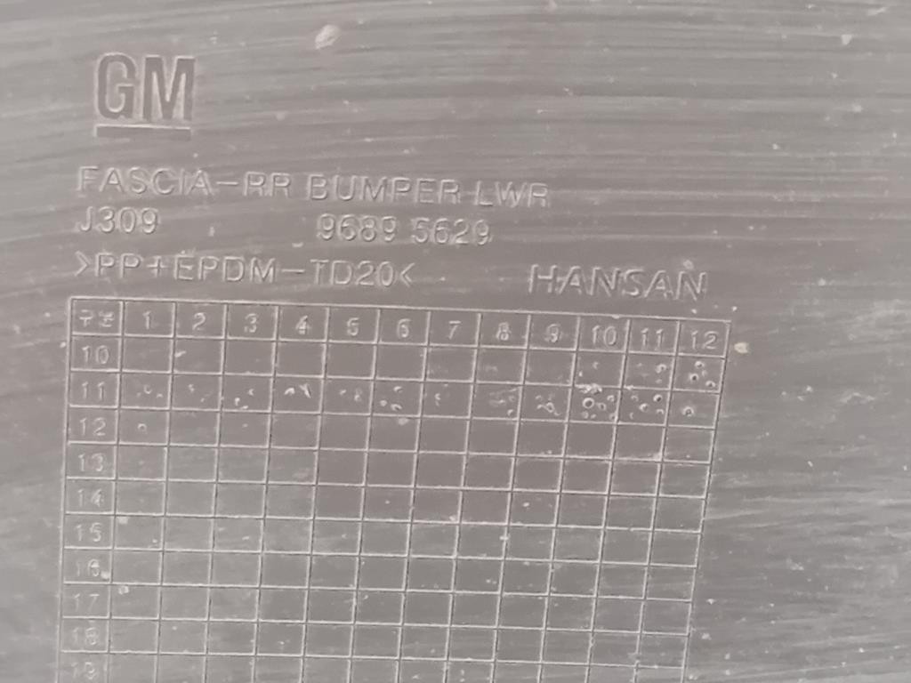 Paraurti POST 96895629 Chevrolet Orlando 2011