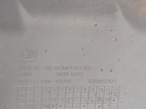 Paraurti POST 96895629 Chevrolet Orlando 2011