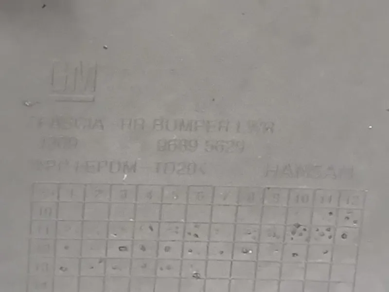 Paraurti POST 96895629 Chevrolet Orlando 2011