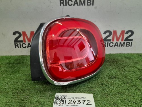 Fanale POST DX 521228610 Fiat 500L 2013