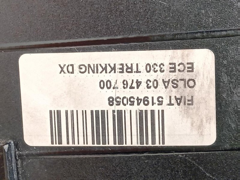 Fanale POST DX 51945058 Fiat 500L 2013