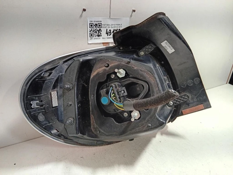 Fanale POST DX 51945058 Fiat 500L 2013