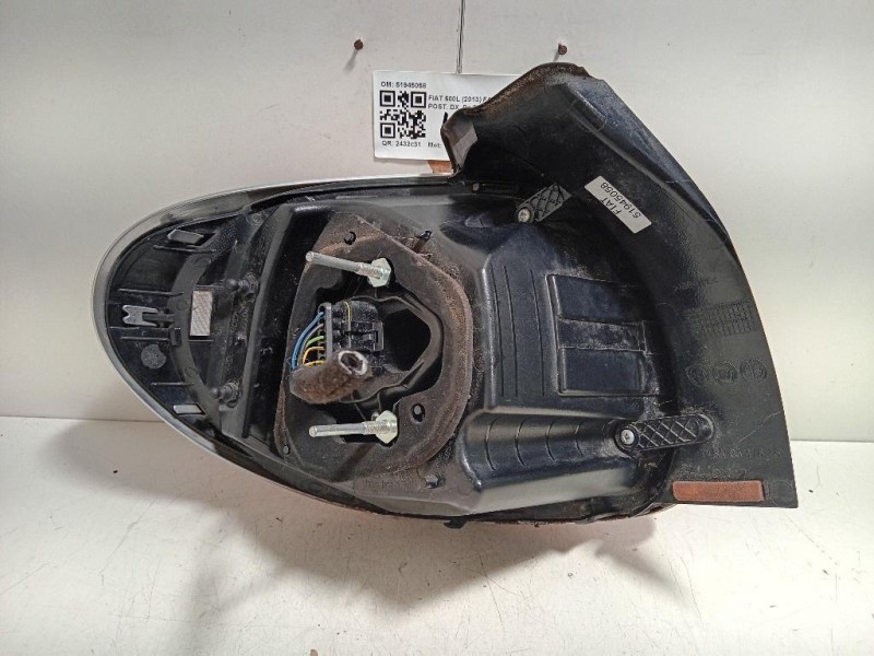Fanale POST DX 51945058 Fiat 500L 2013