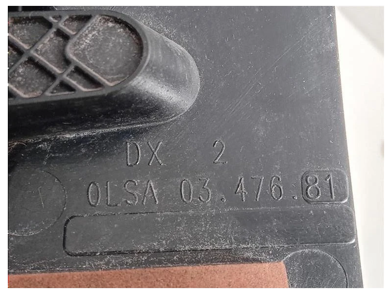 Fanale POST DX 51883571 Fiat 500L 2013