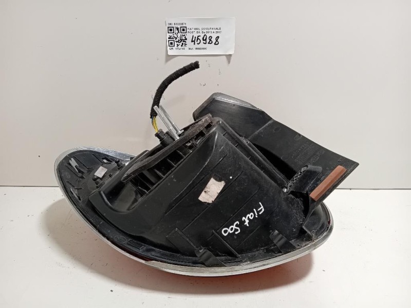 Fanale POST DX 51883571 Fiat 500L 2013