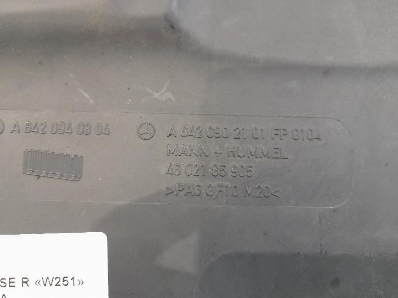 Filtro ARIA Completo SX A6420902101 SX Mercedes Classe R W251 2006