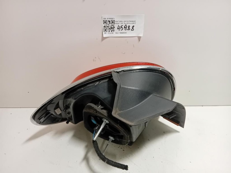 Fanale POST DX 51883571 Fiat 500L 2013