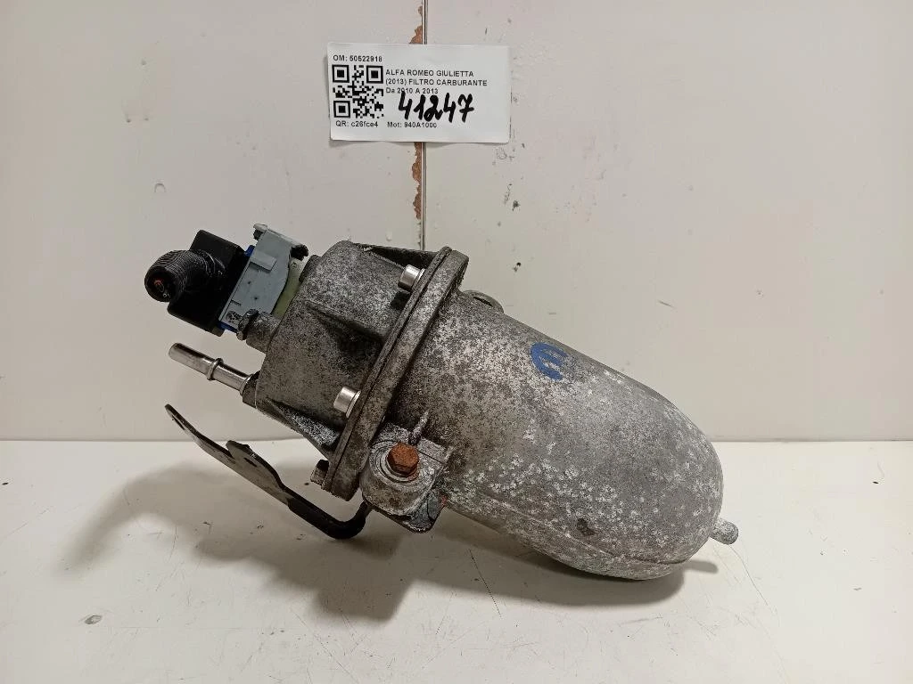 Filtro Carburante 50522918 Alfa Romeo Giulietta 2013