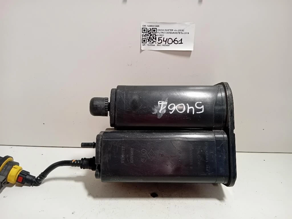 Filtro Carburante 149509105R FILTRO CARBONA ATTIVO Dacia Duster II 2018