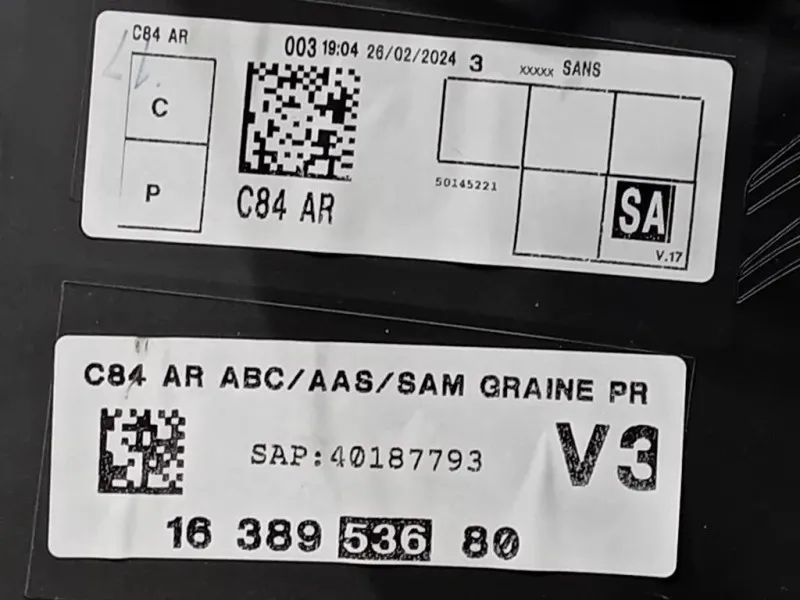 Paraurti POST 1638953480 Citroen C5 Aircross 2018