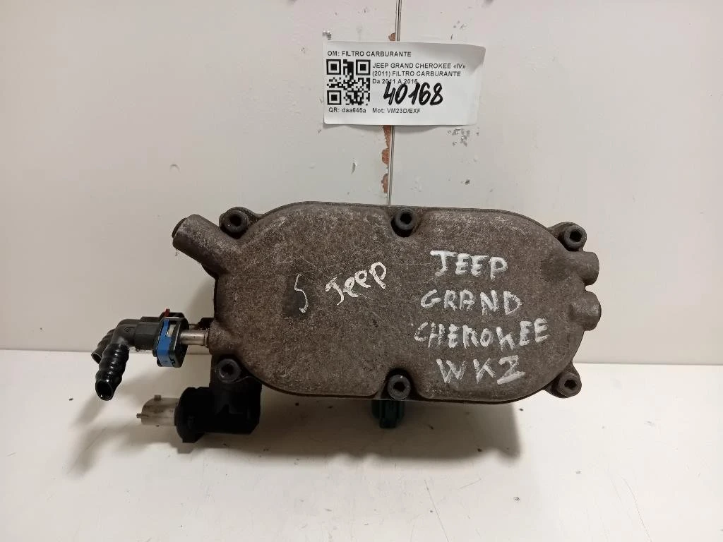 Filtro Carburante FILTRO CARBURANTE Jeep Grand Cherokee IV 2011