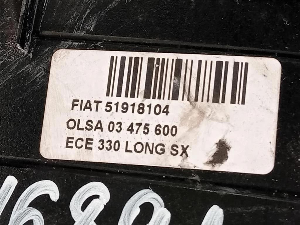 Fanale POST DX 51918104 Fiat 500L 2013