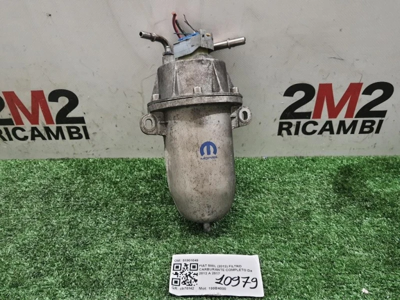 Filtro Carburante Completo 51901049 Fiat 500L 2013