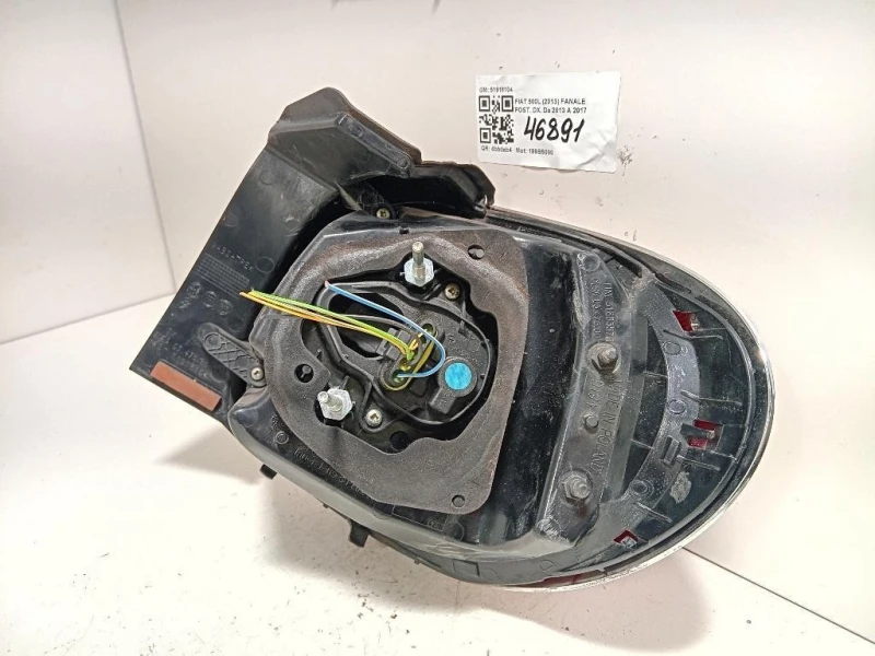 Fanale POST DX 51918104 Fiat 500L 2013