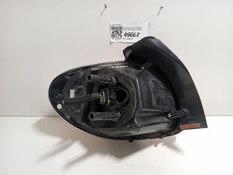 Fanale POST DX 51883571 Fiat 500L 2013