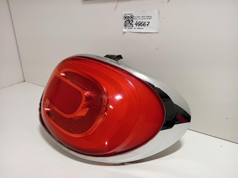 Fanale POST DX 51883571 Fiat 500L 2013