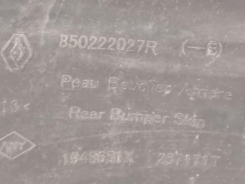 Paraurti POST 850222027R Dacia Duster II 2018