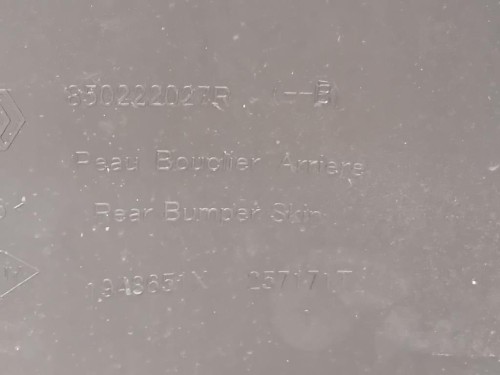 Paraurti POST 850222027R Dacia Duster II 2018