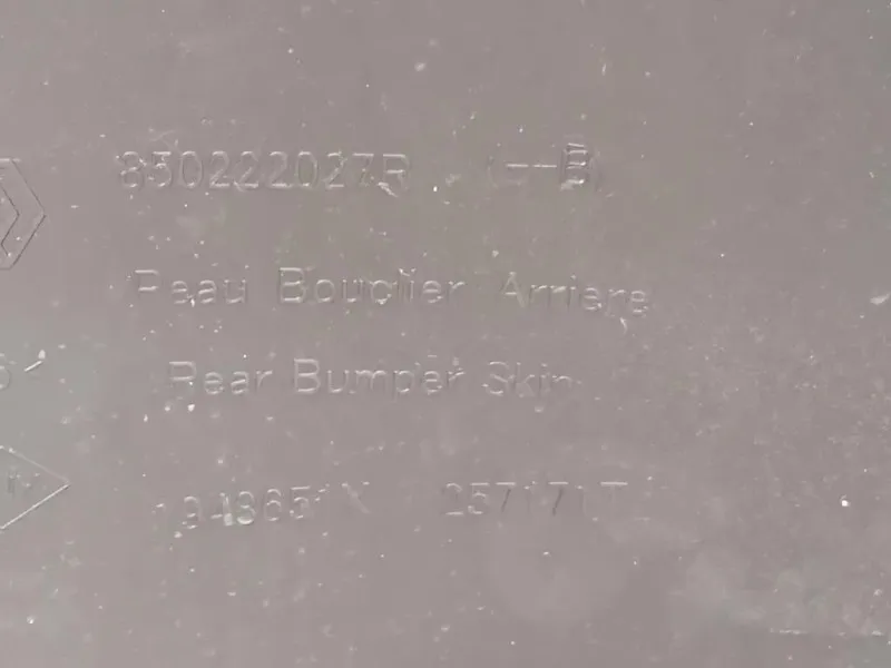 Paraurti POST 850222027R Dacia Duster II 2018