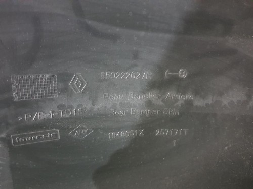 Paraurti POST 850222027R Dacia Duster II 2018