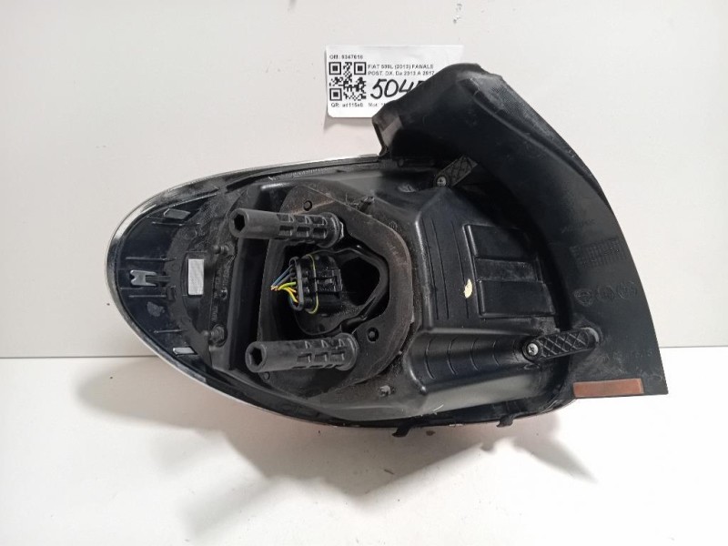 Fanale POST DX 51883571 Fiat 500L 2013