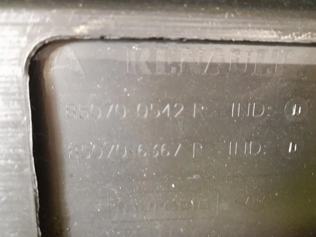 Paraurti POST 850222027R Dacia Duster II 2018