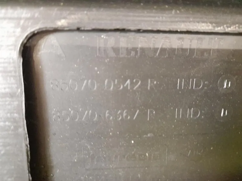 Paraurti POST 850222027R Dacia Duster II 2018