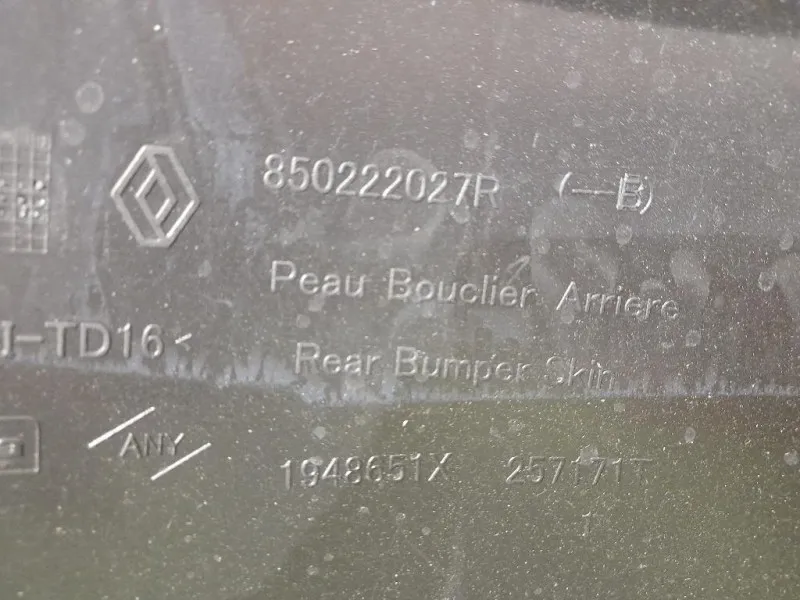Paraurti POST 850222027R Dacia Duster II 2018