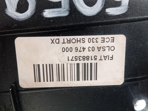 Fanale POST DX 51883571 Fiat 500L 2013