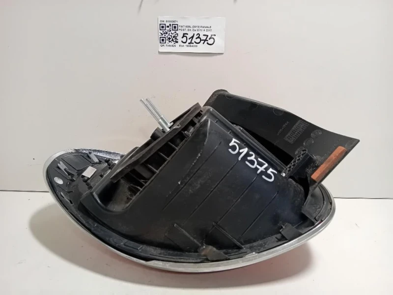 Fanale POST DX 51883571 Fiat 500L 2013