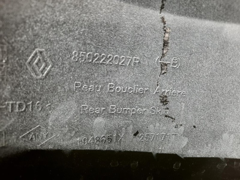 Paraurti POST 850222027R Dacia Duster II 2018