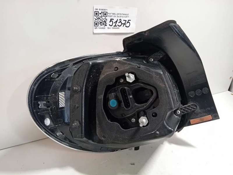 Fanale POST DX 51883571 Fiat 500L 2013