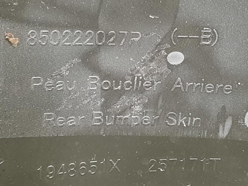 Paraurti POST 850222027R Dacia Duster II 2018