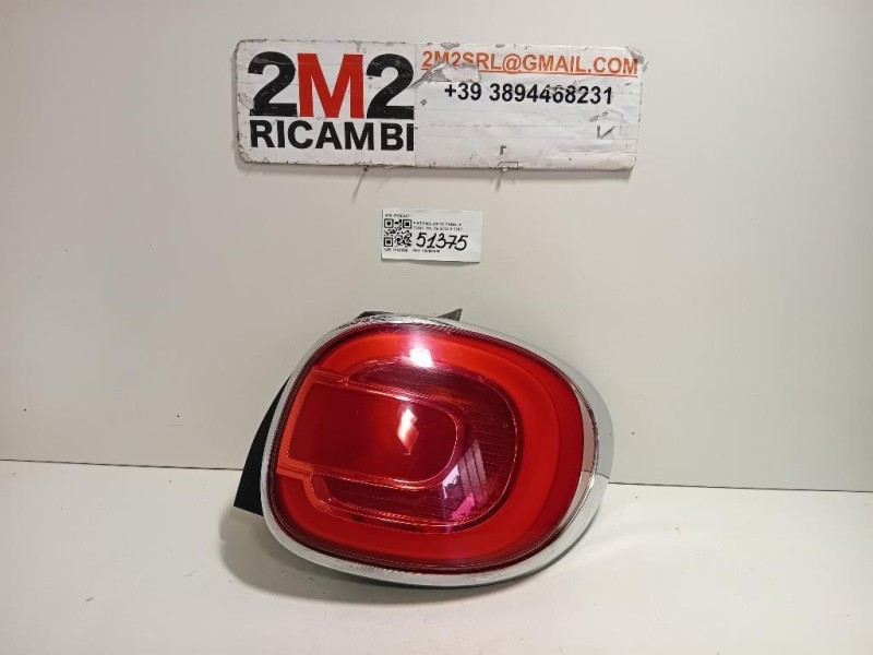 Fanale POST DX 51883571 Fiat 500L 2013