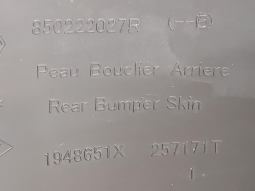 Paraurti POST 850222027R Dacia Duster II 2018