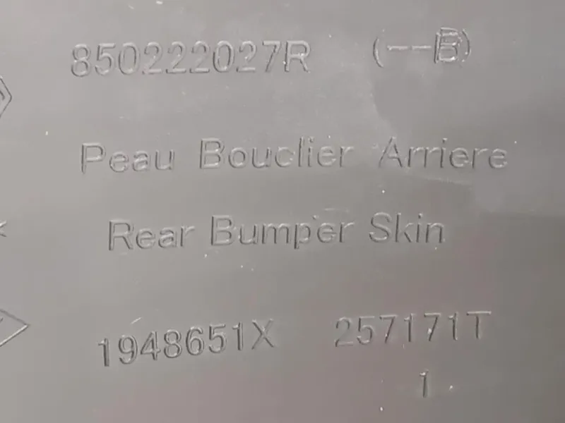 Paraurti POST 850222027R Dacia Duster II 2018