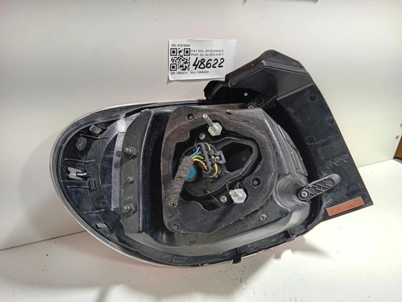 Fanale POST DX 51978050 Fiat 500L 2013
