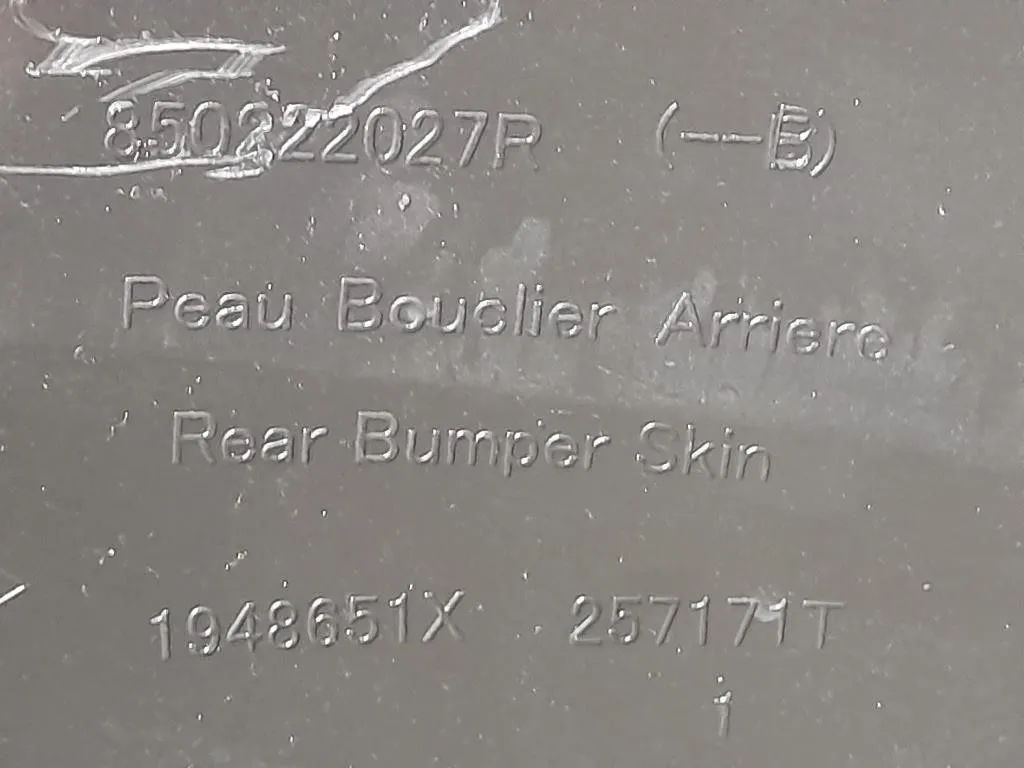 Paraurti POST 1948651X Dacia Duster II 2018