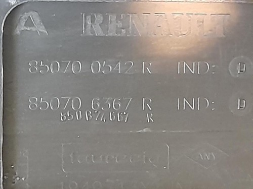 Paraurti POST 850700542R Dacia Duster II 2018