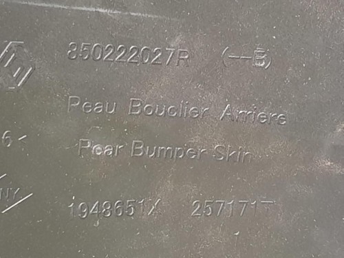 Paraurti POST 850222027R Dacia Duster II 2018