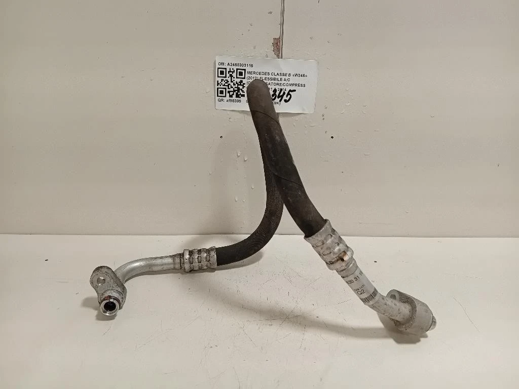 Flessibile AC Condensatorecompressore A2468303115 Mercedes Classe B W246 2012