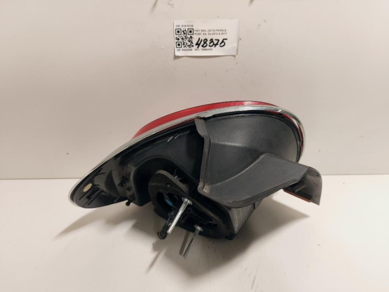 Fanale POST DX 51918105 Fiat 500L 2013