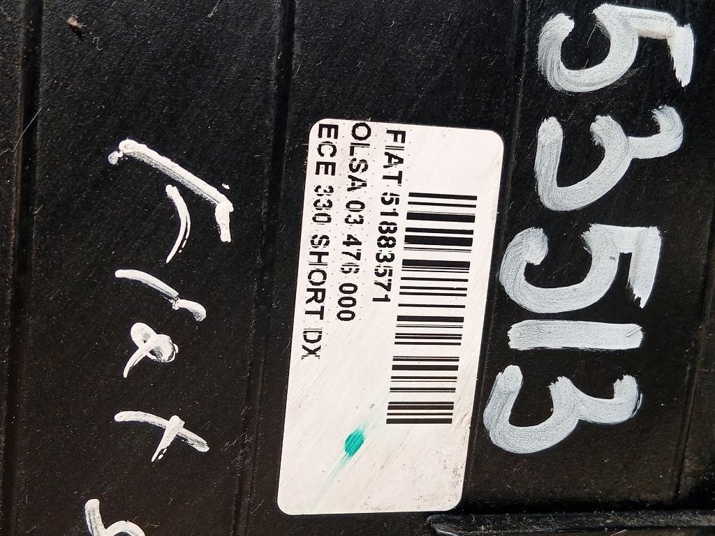 Fanale POST DX 51883571 Fiat 500L 2013