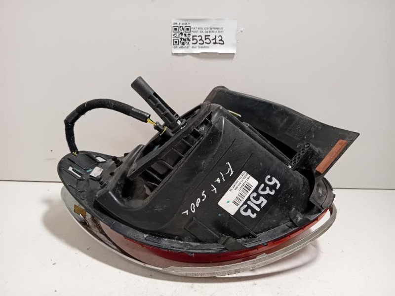 Fanale POST DX 51883571 Fiat 500L 2013