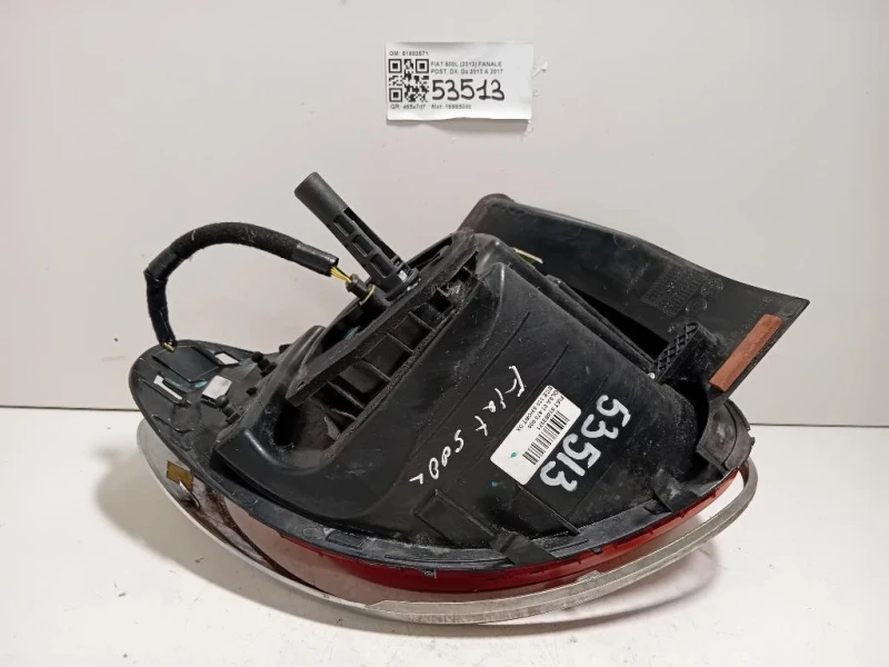 Fanale POST DX 51883571 Fiat 500L 2013