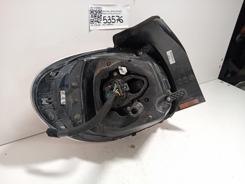 Fanale POST DX 51945058 Fiat 500L 2013