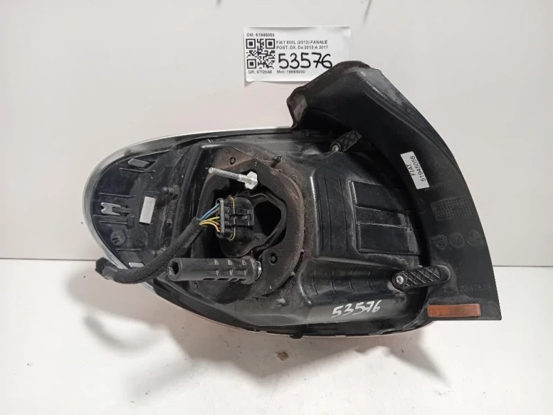 Fanale POST DX 51945058 Fiat 500L 2013