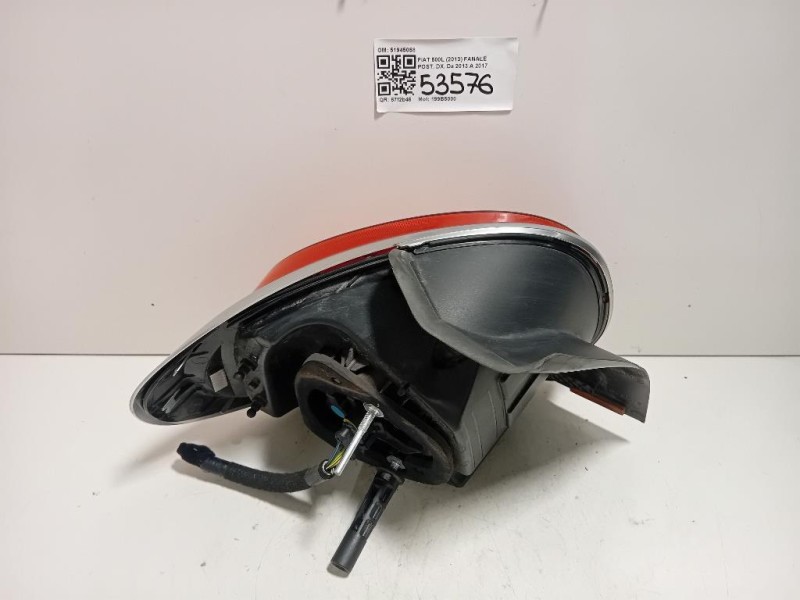 Fanale POST DX 51945058 Fiat 500L 2013